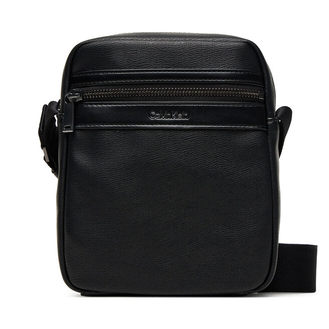 Saszetka Calvin Klein Zip Reporter LV04D3264G Czarny