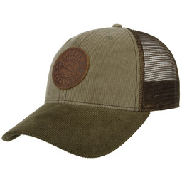 Czapka Trucker Explorer Since 1865 by Stetson, brązowo-oliwkowy, One Size