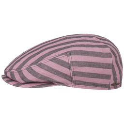 Kaszkiet Kent Bold by Stetson, szary i intensywny róż, XXL (62-63 cm)