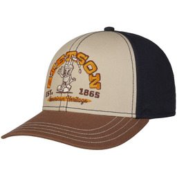 Czapka Snapback Est. 1865 by Stetson, brązowo-niebieski, One Size