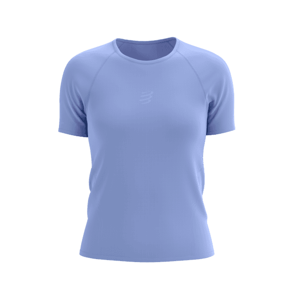 COMPRESSPORT Koszulka biegowa damska TRAIL RACING SS T-SHIRT jacaranda