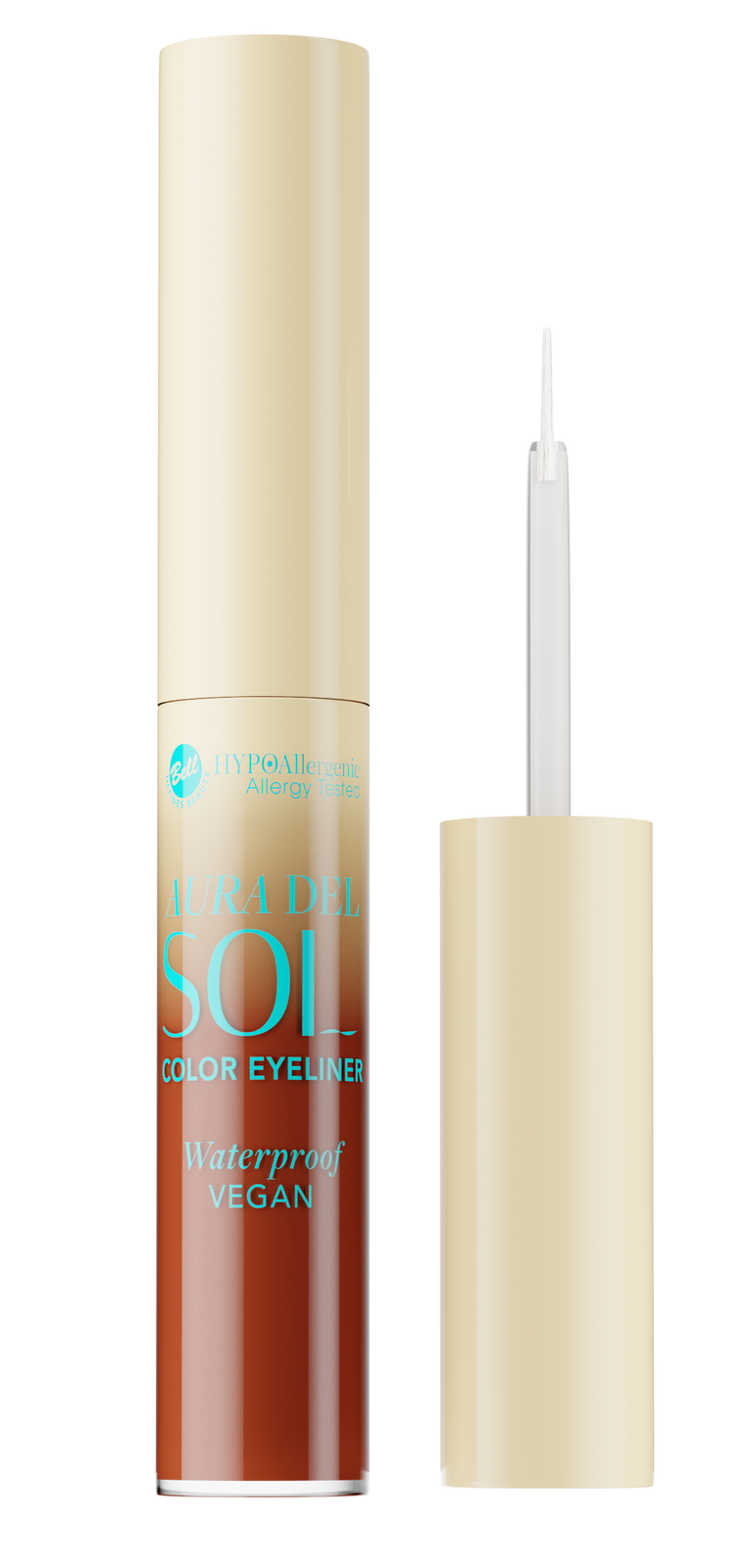 Bell Aura Del Sol Wodoodporny Eyeliner 03 Brick Red