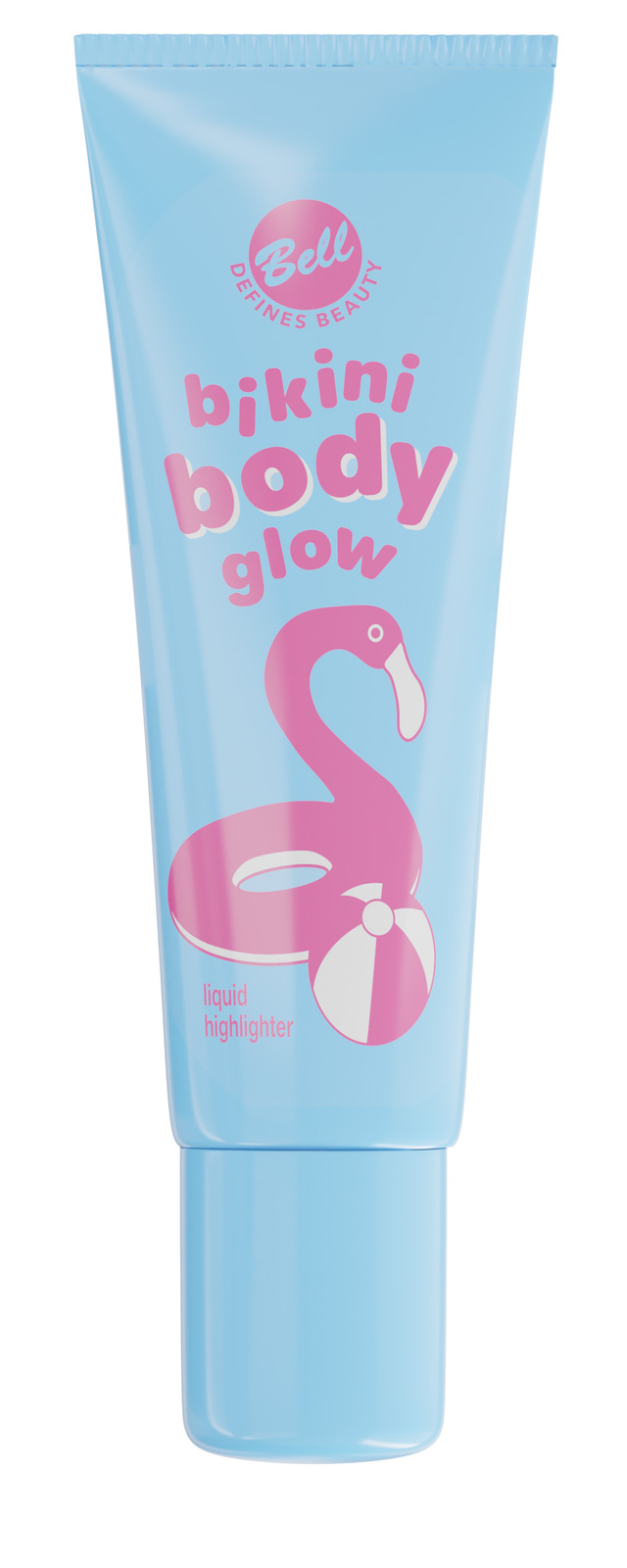 Bell Bikini Body Glow Zastygający Rozświetlacz do Ciała 01 Sweet Champagne 25g