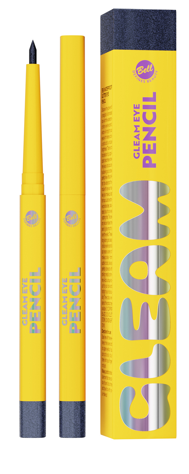 Bell Mood Maker Gleam Eye Pencil Wodoodporna Błyszcząca Kredka do Oczu 03 Midnight Onyx