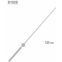 Wskazówka sekundnika długa srebrna /YS102S