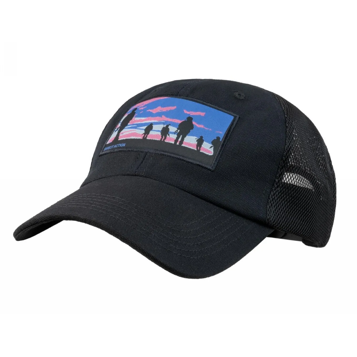 Direct Action Czapka z daszkiem DA Sunset Feed Cap - Cotton - Czarna