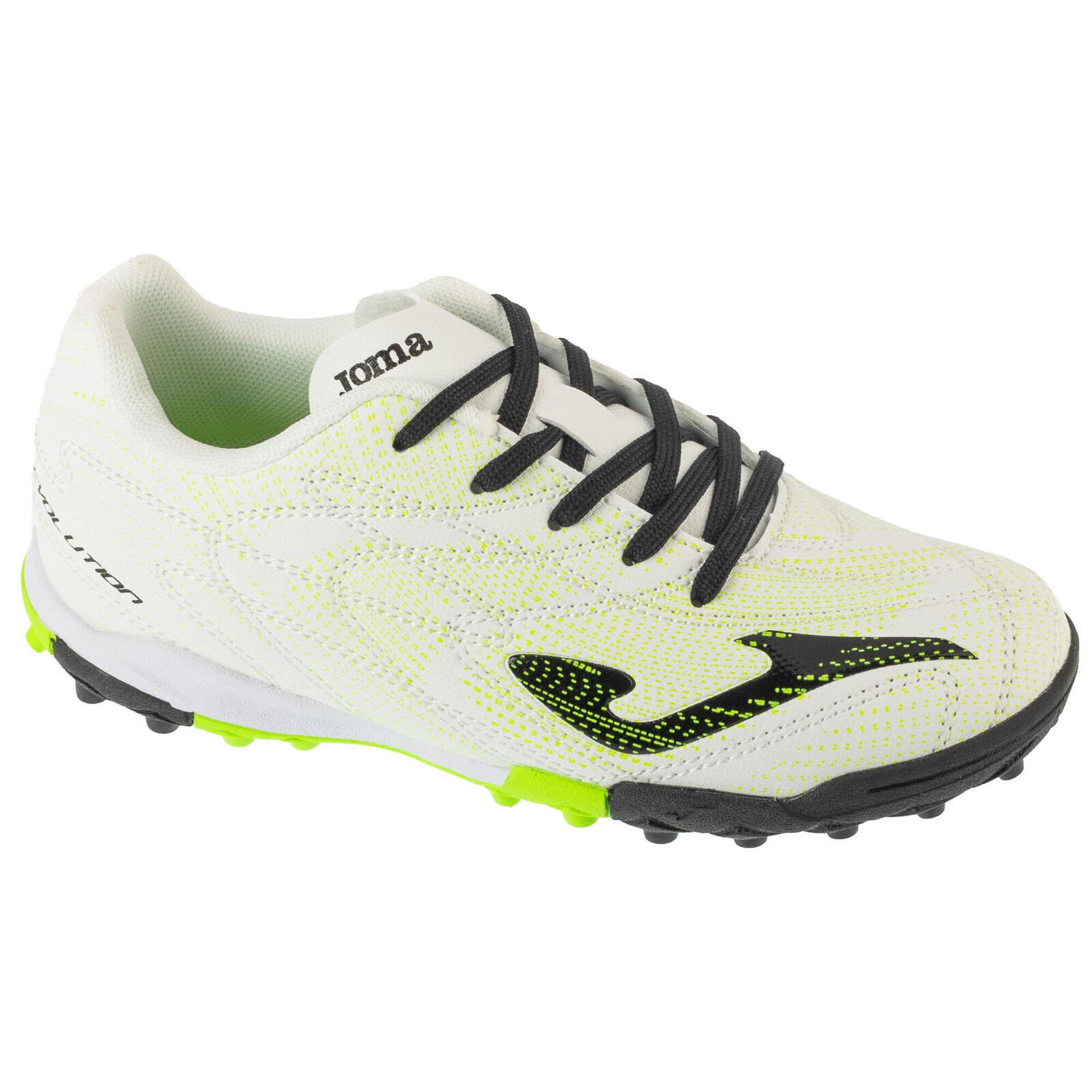Joma Evolution Jr 2502 TF EVJW2502TF, dla chłopca, buty piłkarskie - turfy, Biały