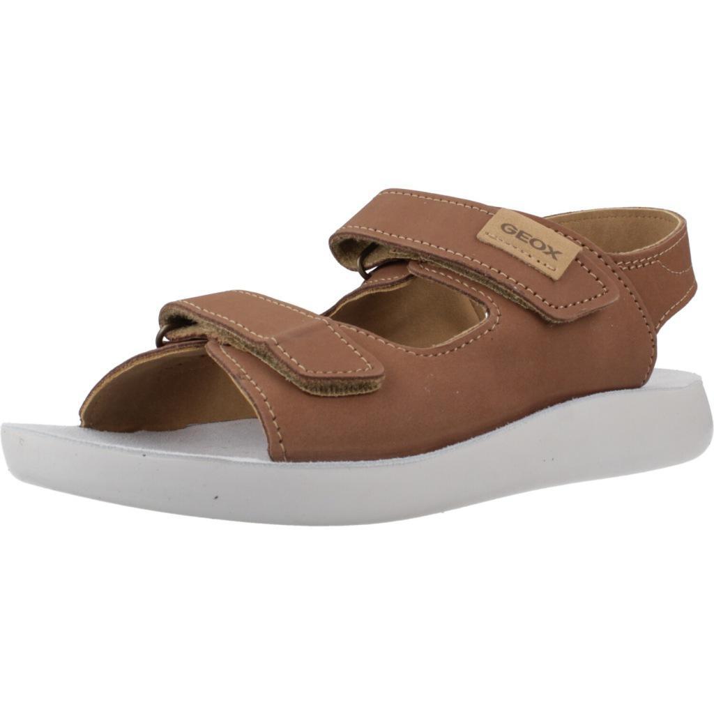 Sandały Geox Model J Sandal Lightfloppy Kolor Brązowy