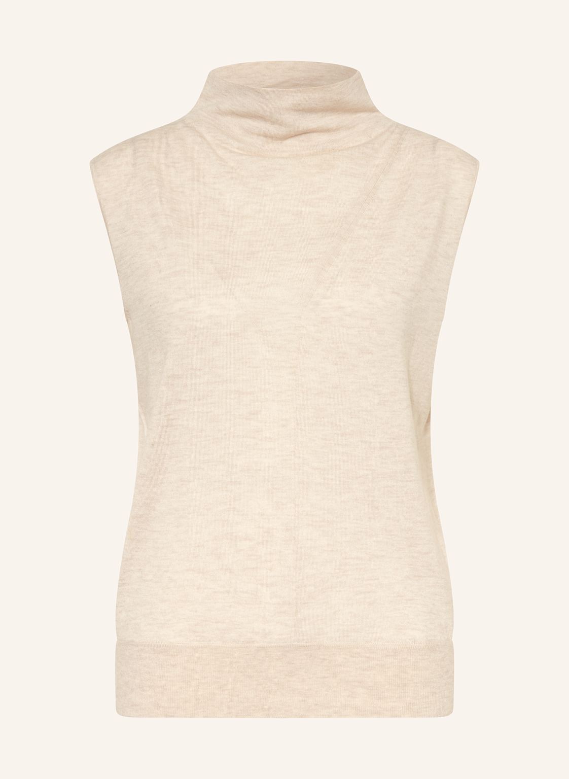 Reiss Top Z Dzianiny Harper beige