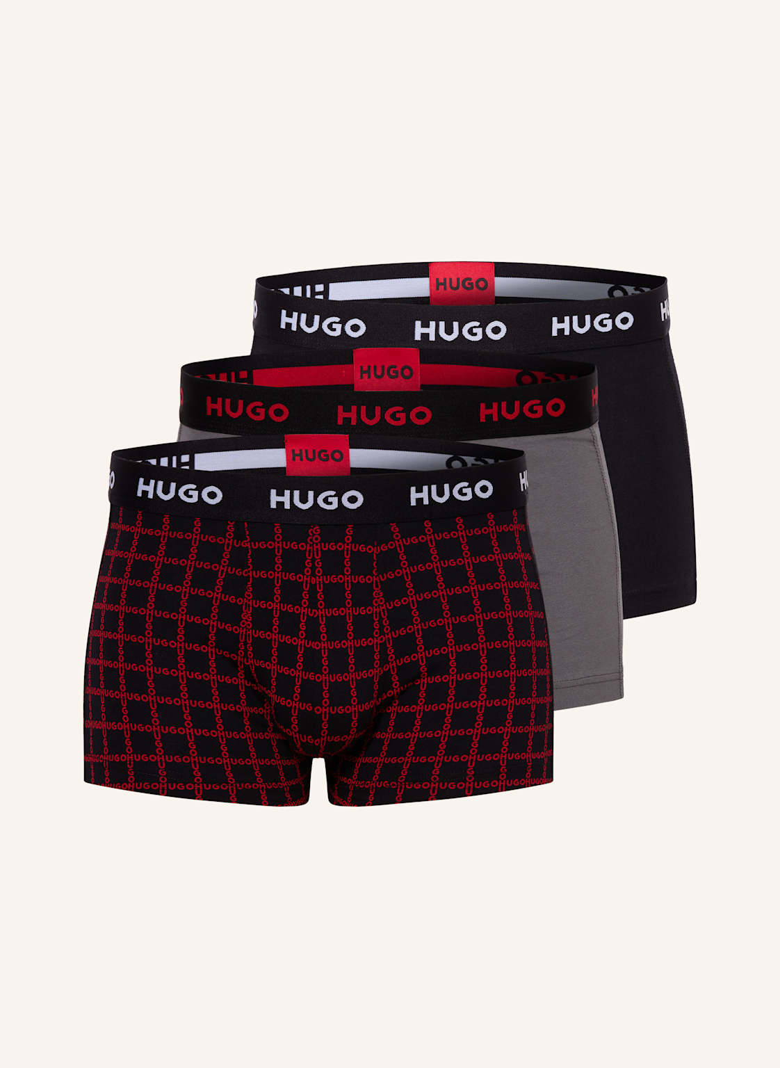 Hugo Bokserki, 3 Szt. grau
