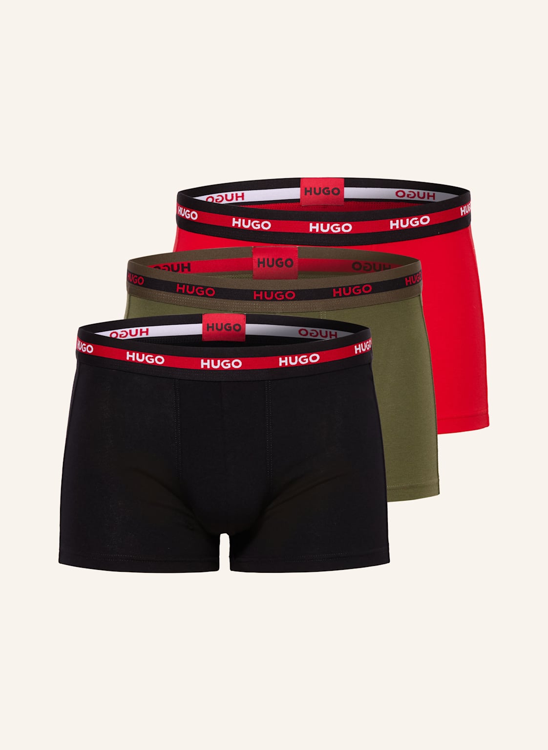 Hugo Bokserki Triplet Planet, 3 Szt. gruen