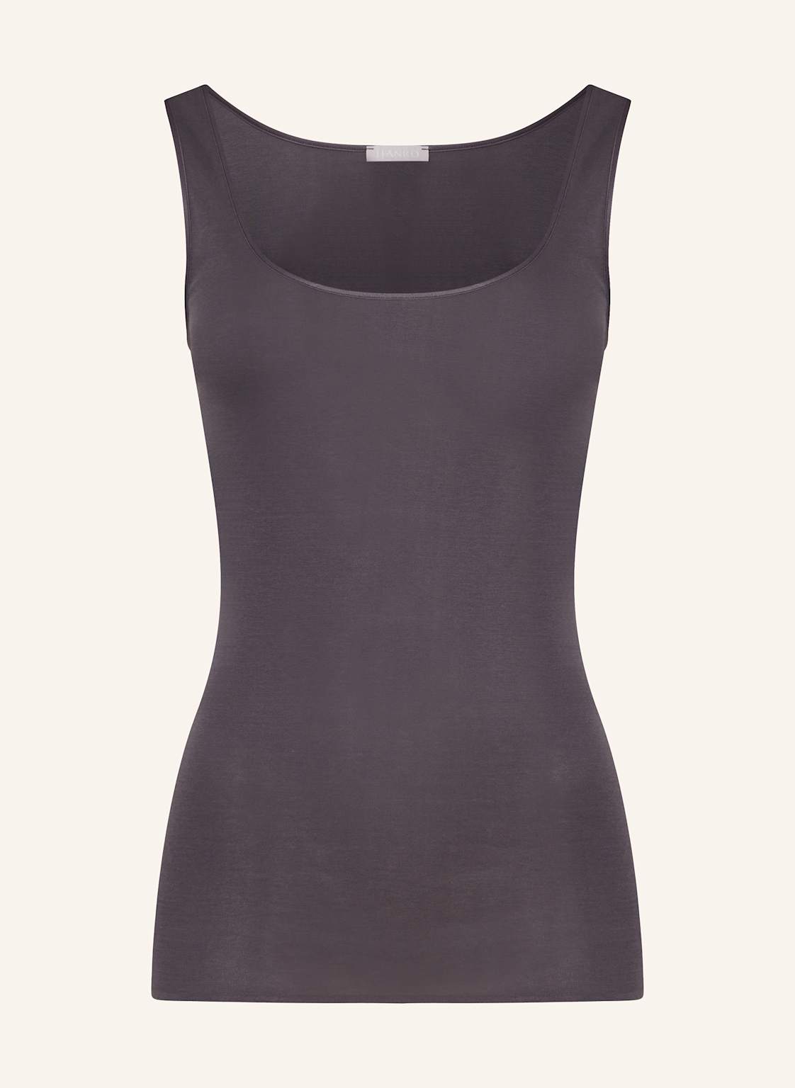 Hanro Top Cotton Seamless schwarz