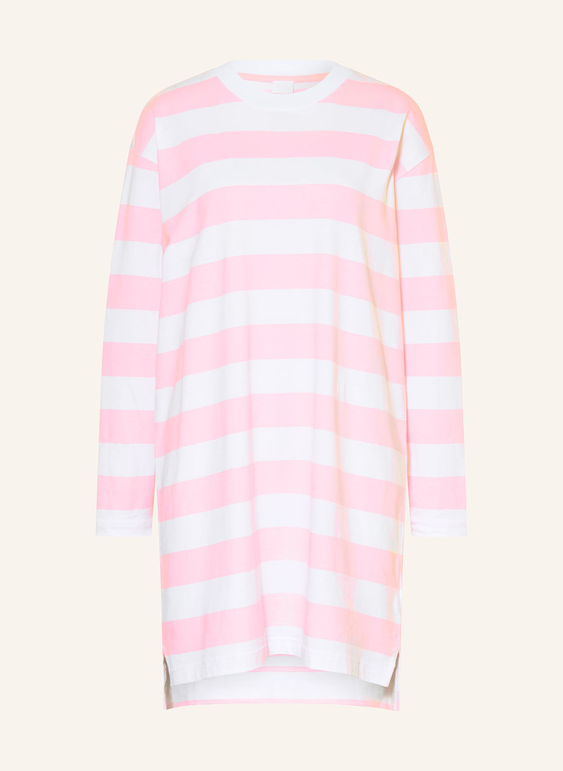 Mey Koszula Nocna Z Serii Streaked Lines rosa