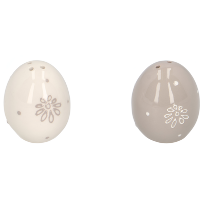 Przyprawnik ceramiczny jajko 4,5 x 4,5 x 5,5 cm