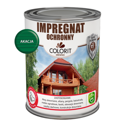 Colorit Drewno Impregnat ochronny akacja 0,75 l
