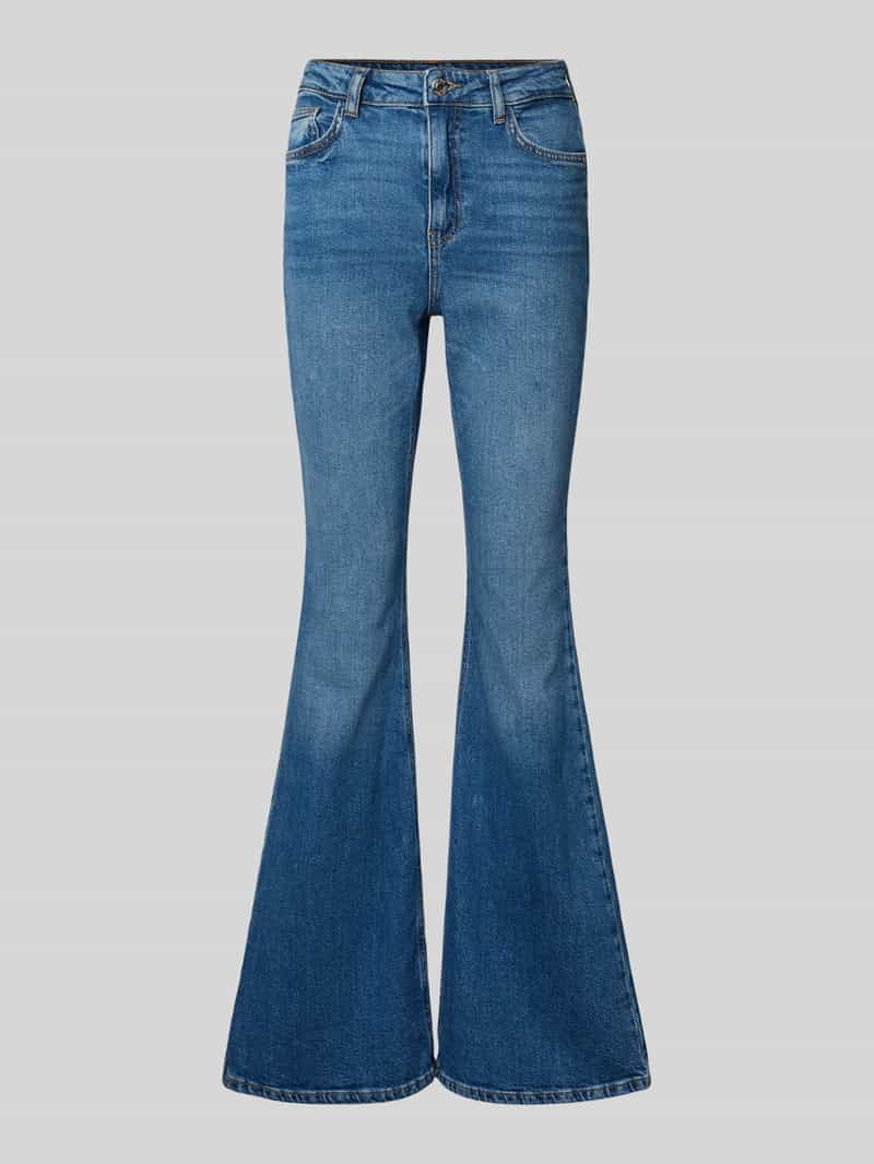 Jeansy rozkloszowane z 5 kieszeniami model ‘KAREEN’