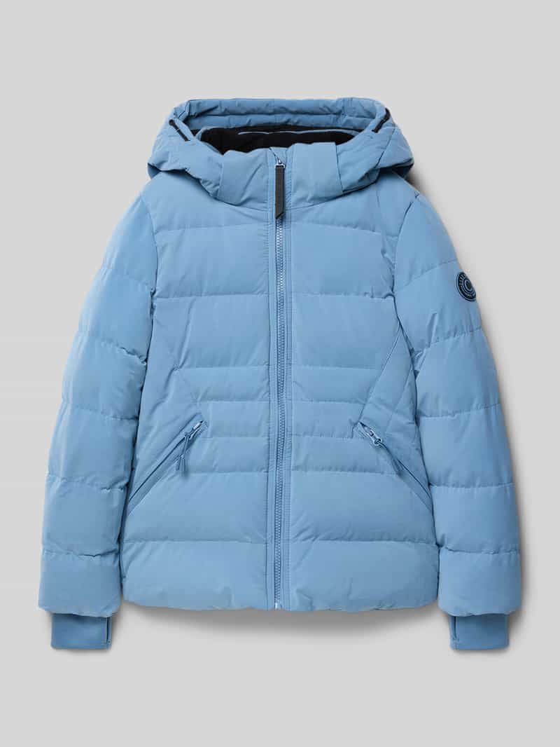 Kurtka pikowana z kapturem model ‘MONYA’