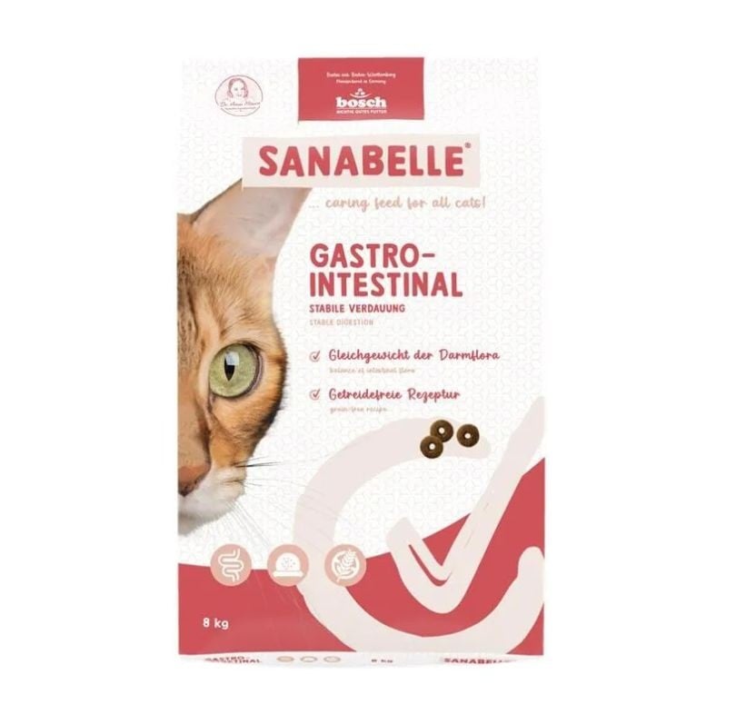 SANABELLE Gastrointestinal 8 kg dla kotów z problemami jelitowymi