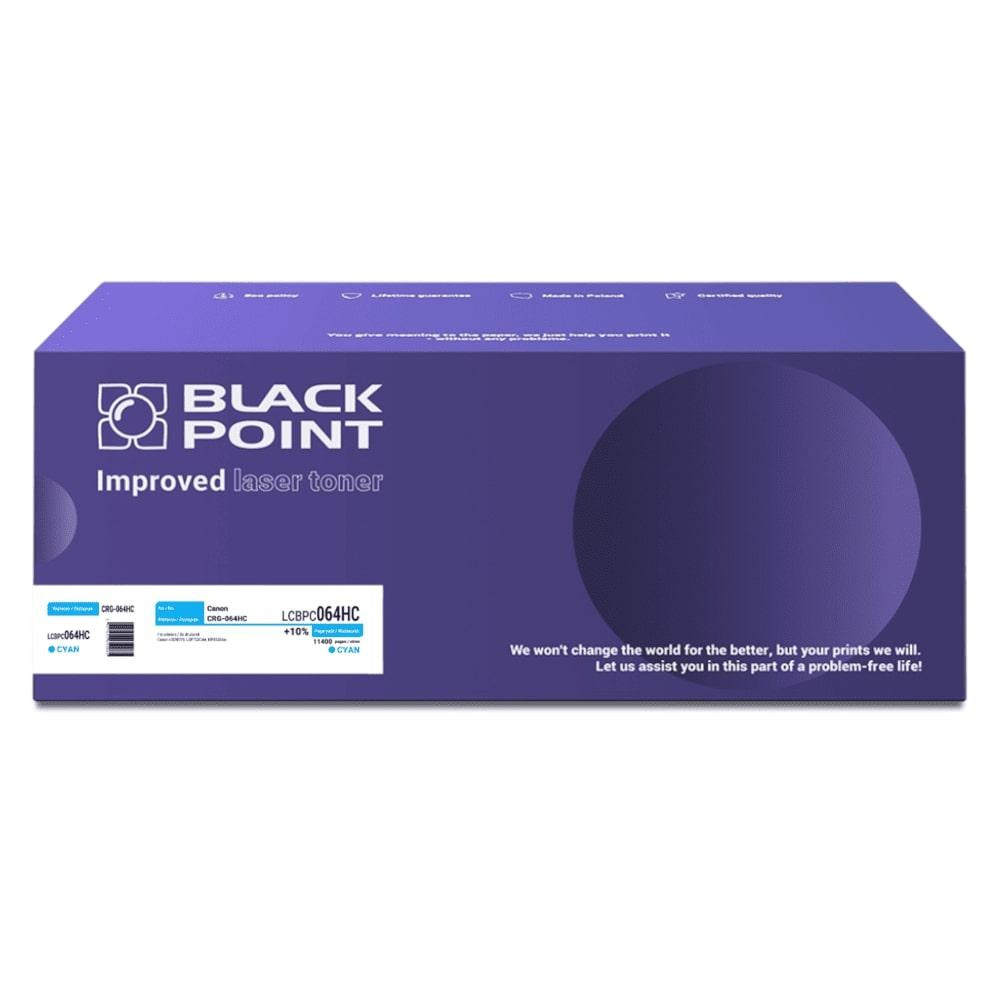 Toner Black Point LCBPC064HC zamiennik Canon CRG-064HC cyan