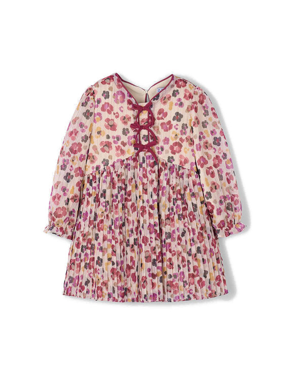 Mayoral Sukienka codzienna 4917 Kolorowy Regular Fit