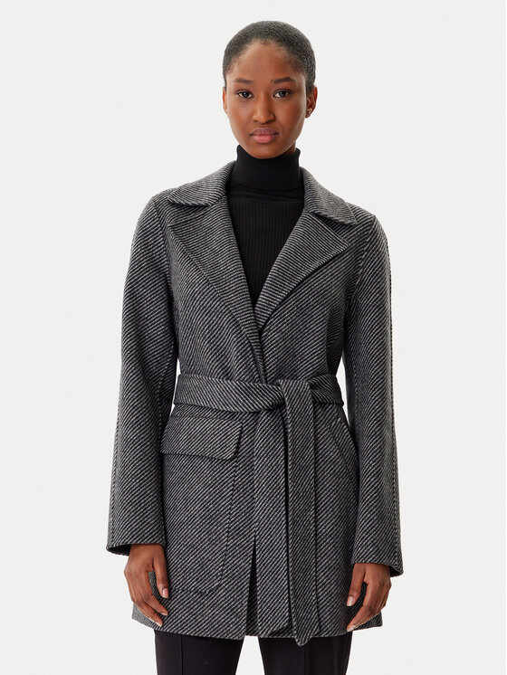 Armani Exchange Płaszcz wełniany XW000692 AF16201 M8049 Szary Regular Fit