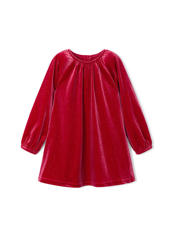 Mayoral Sukienka elegancka 4923 Czerwony Regular Fit