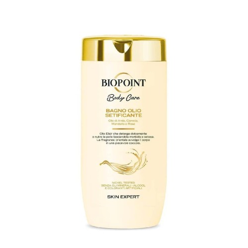 Biopoint Body Care Bagno Olio Setificante 400 ml – jedwabisty olejek do kąpieli