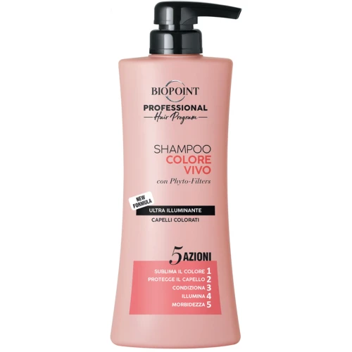 Biopoint Shampoo Color Enhancing 400 ml – szampon podkreślający kolor włosów farbowanych