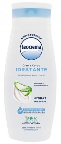 Leocrema Aloe Vera 400 ml – nawilżający balsam do ciała z aloesem
