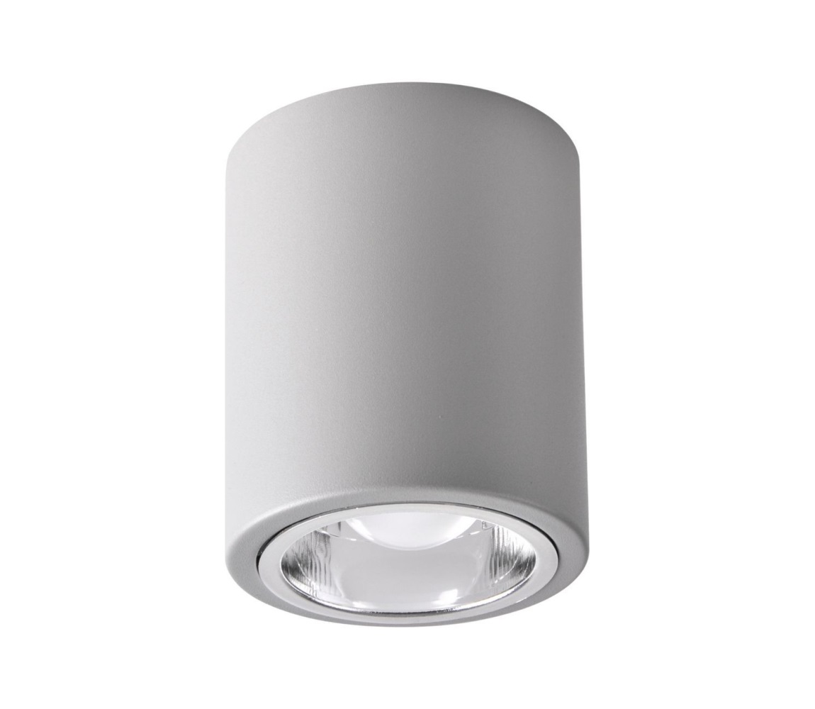 LED RGBW ściemnialna oprawa punktowa JUPITER 1xE27/6,5W/230V śr. 9,8 cm szara