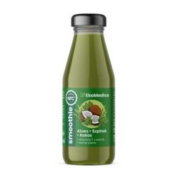 EkaMedica, smoothie, aloes-kokos-szpinak, 250 ml