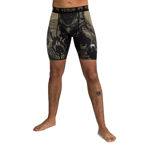 Venum Invader Vale Tudo Spodenki Kompresyjne Black/Sand