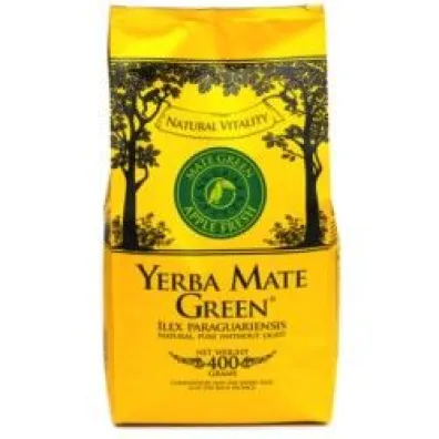 Oranżada Yerba Mate Green Apple Fresh 400 g - herbata