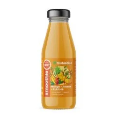 EkaMedica, smoothie, mango-ananas-rokitnik, 250 ml