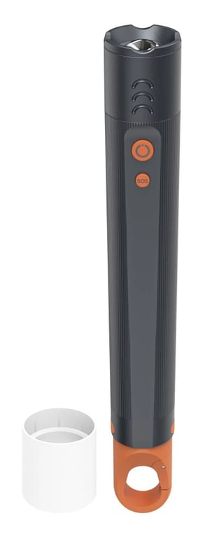 Hama FLX1000 Szary Latarka ręczna LED