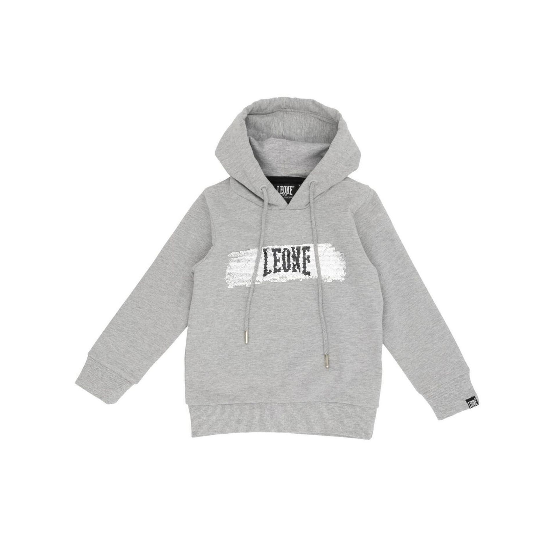 Bluza dziewczęca Leone Super Grey