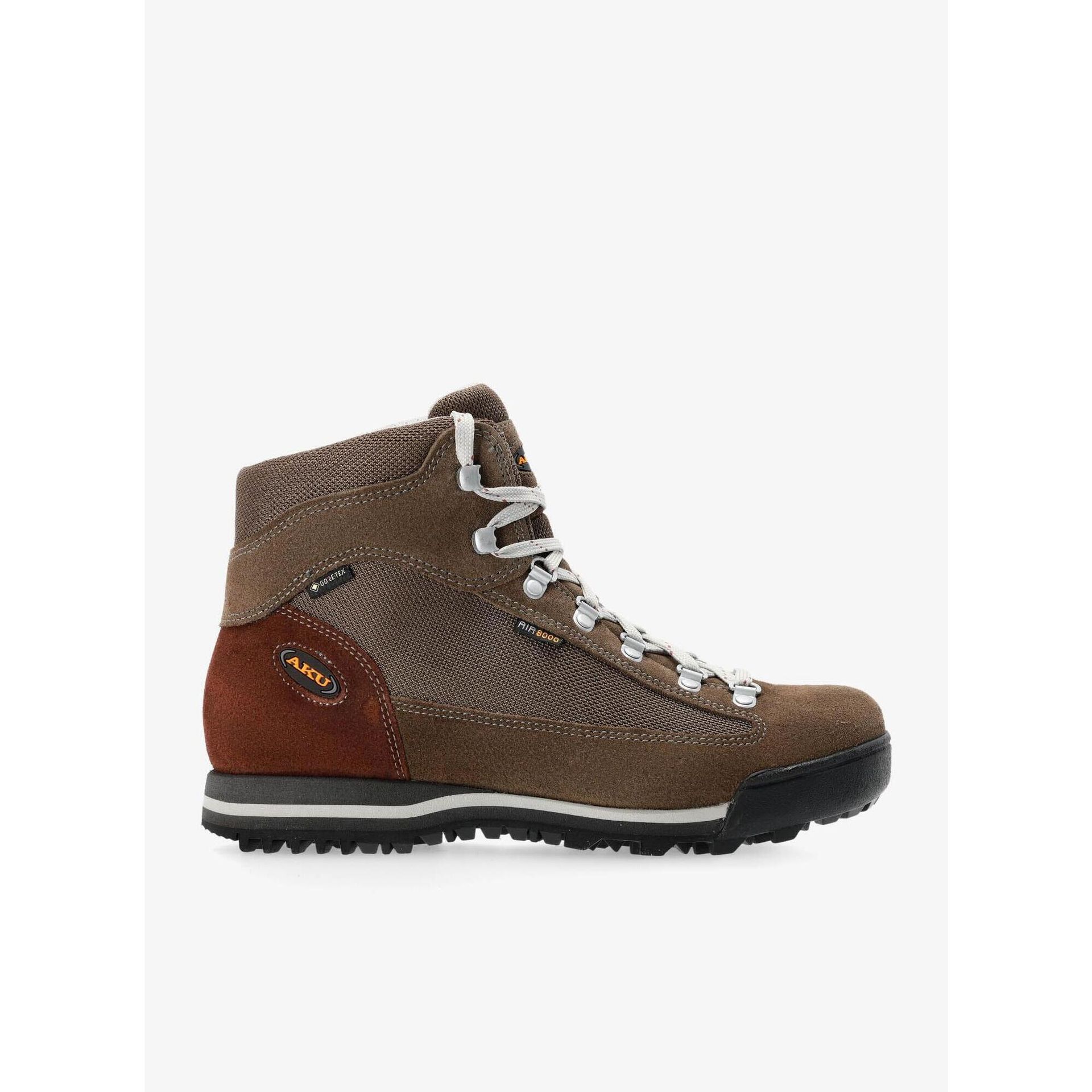 Buty trekkingowe damskie AKU Ultra Light Micro GTX - brown/rust