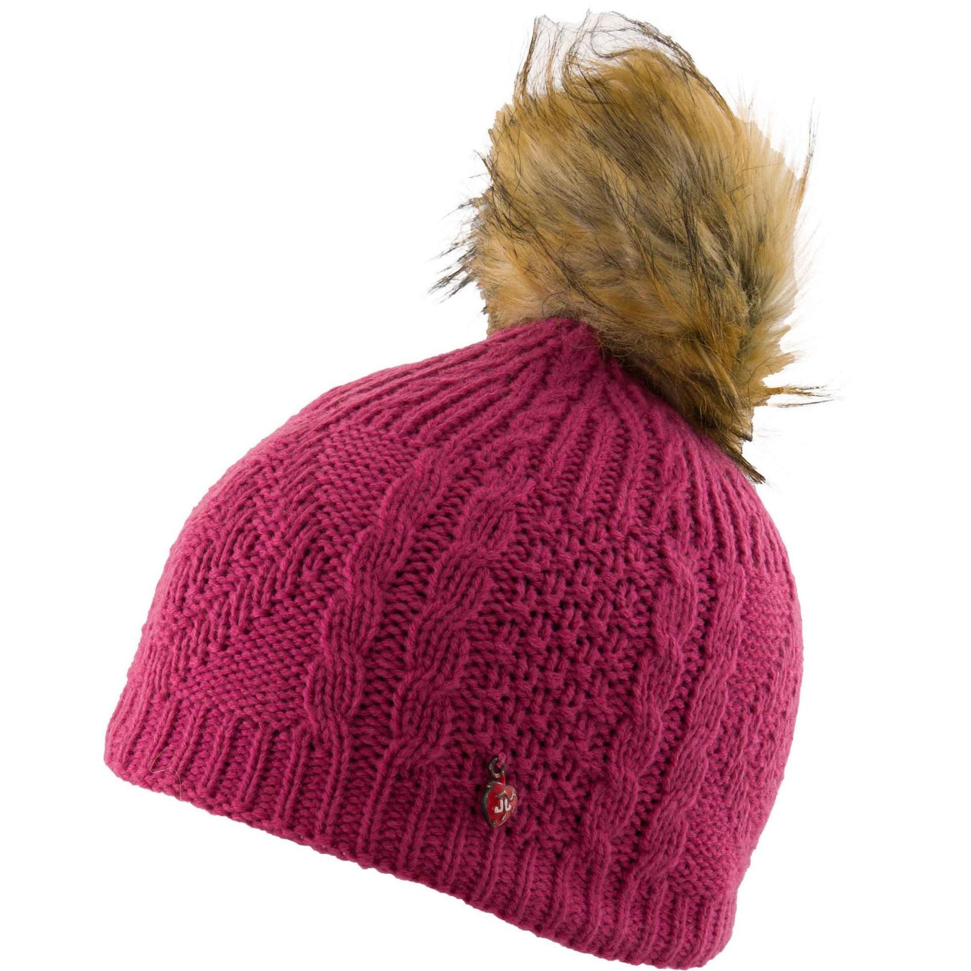 Zimowy kapelusz dla dzieci Dainty Fuxia 3-6 lat