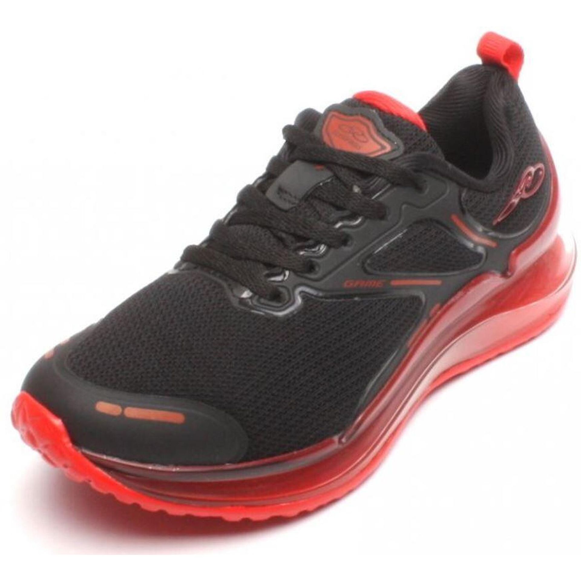 Sneakers dla dzieci Olympikus Game czarno-czerwone rozmiar 32