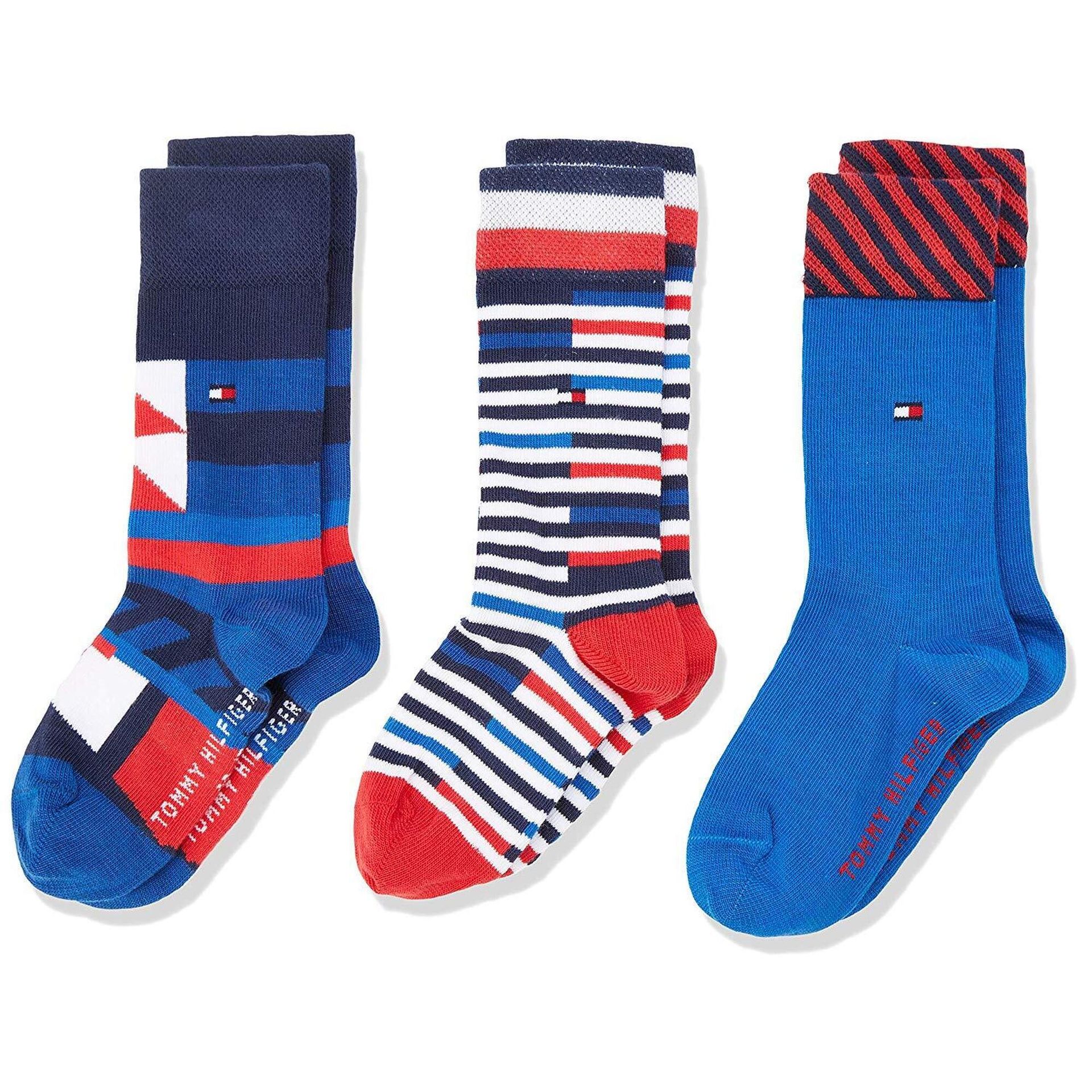 Tommy Hilfiger Dla Dzieci - Skarpetki Prezentowa Rozmiar 35-38
