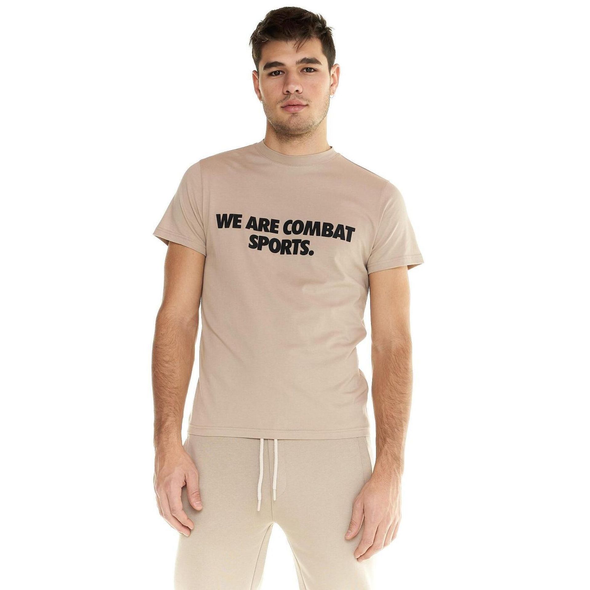 Męski T-shirt Leone z krótkim rękawem typu Urban