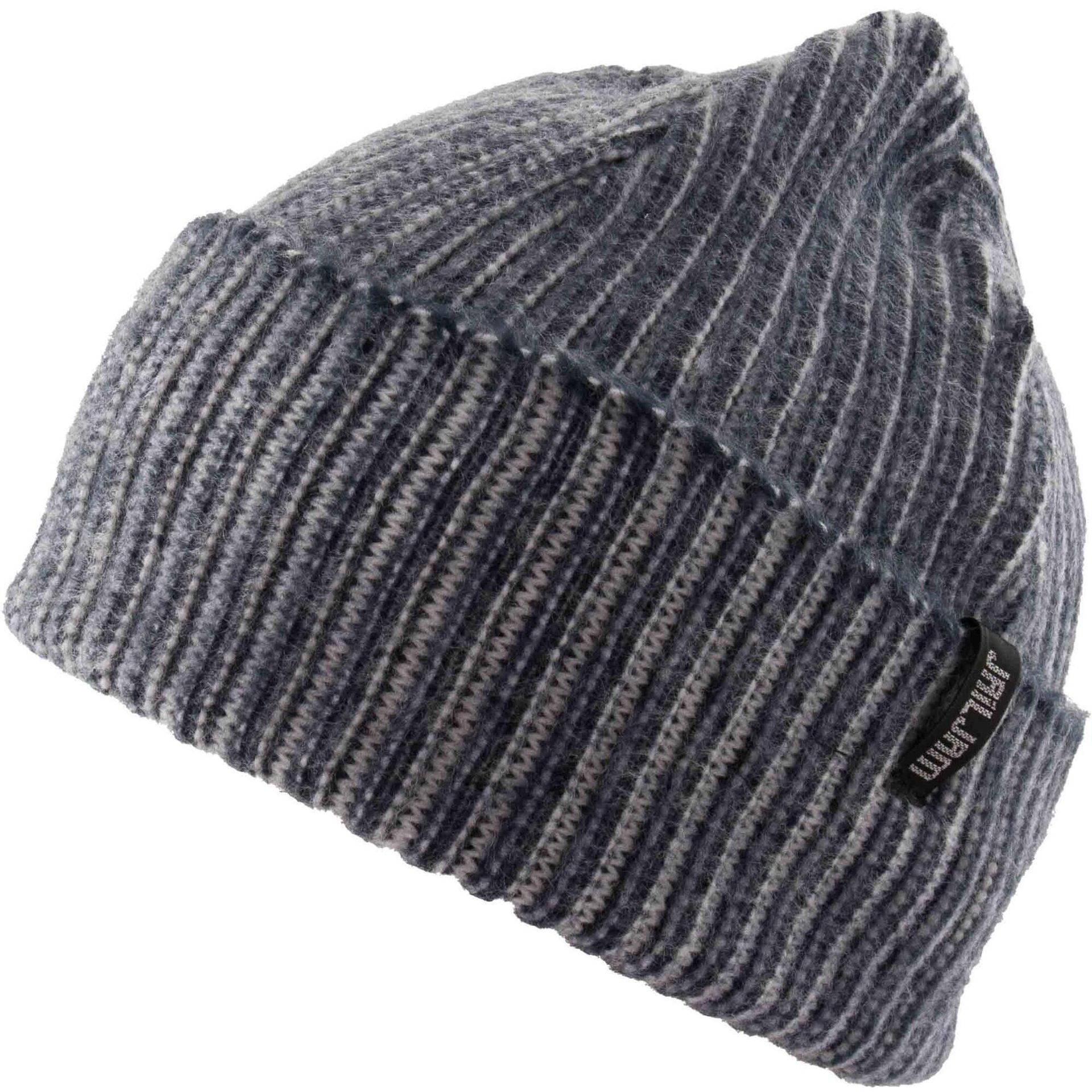 Czapka Zimowa dla Kobiet Niebieska Granatowa z Wełny i Fleece