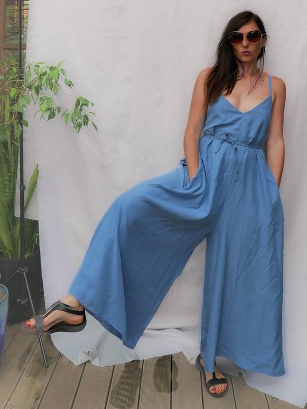 100% TENCEL Kombinezon oversize