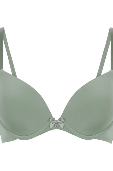Hunkemöller Biustonosz usztywniany z fiszbinami Plunge Zielony