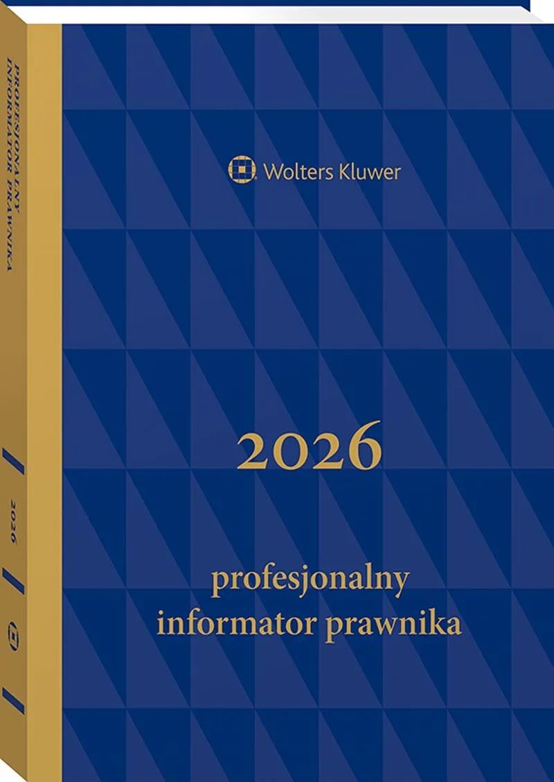 Profesjonalny Informator Prawnika 2026, granatowy (format B5)