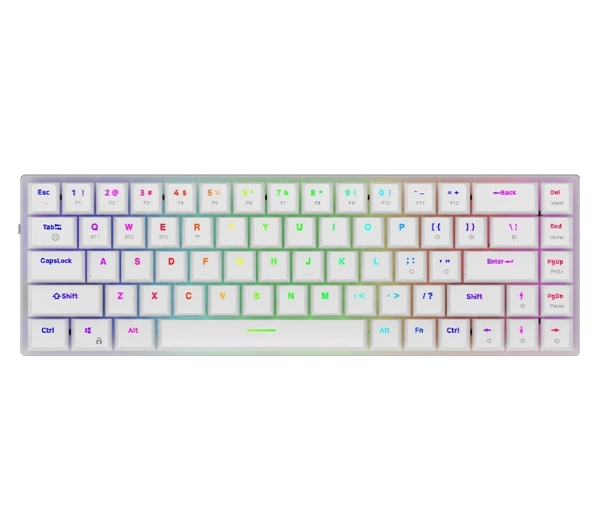 Aqirys AQI-GA-KB-9 Gateron Red Biały AQI-GA-KB-9
