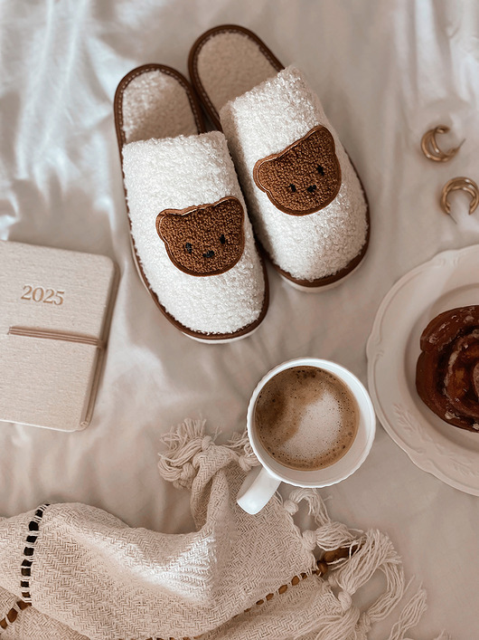 Kapcie damskie Teddy bear