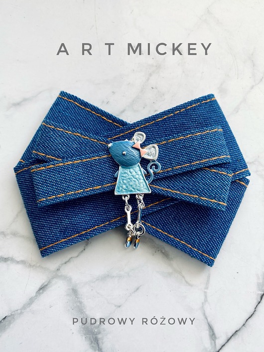 Brosza z Myszką w stylu Art Mickey New