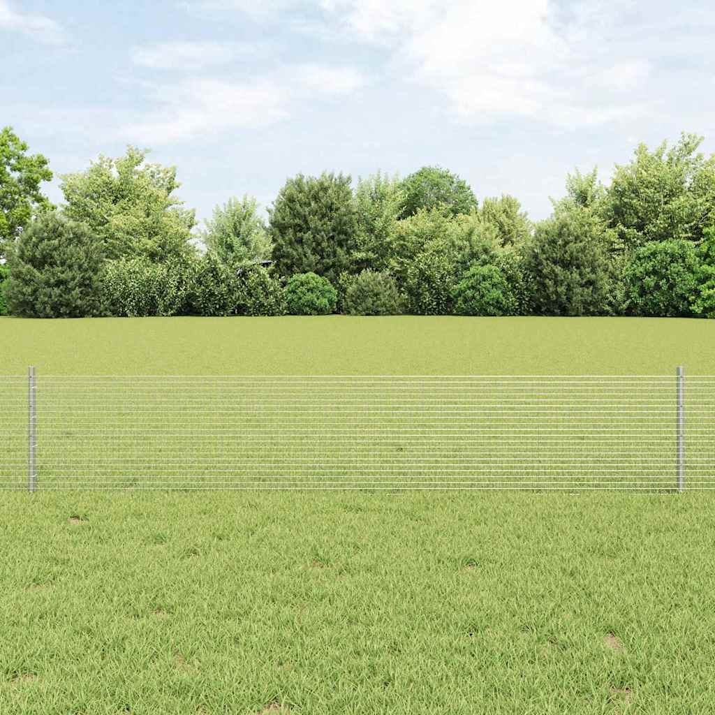Lumarko Ogrodzenie z drutu spawanego z 22 słupkami stalowymi 0.4x50 m