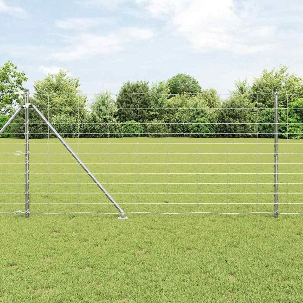 Zwijany płot 1,2x25 m ze stali ocynkowanej